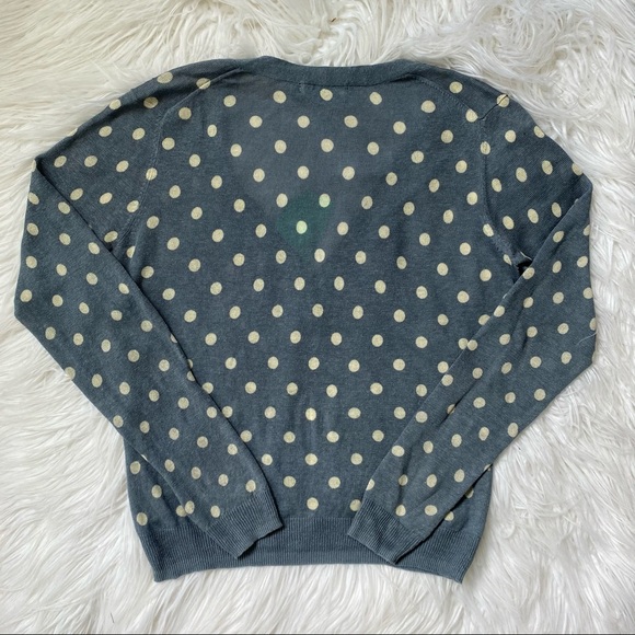 Boden NEW Lightweight Linen Polka Dot Cardigan - Picture 7 of 12